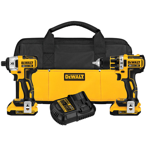 DeWALT - 20V MAX* XR™ Lithium Ion Brushless Compact Drill / Driver
