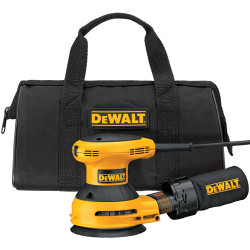 DeWALT -  5" ROS with Hook & Loop Pad and Dust Collection w/ bag - D26451K