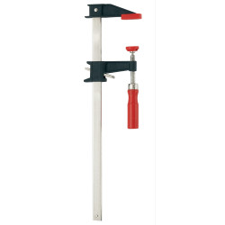 Bessey GSCC5.024 - Clamp, woodworking, clutch style, swivel pads, 5.0 In. x 24 In., 1200 lb