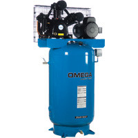Omega - 5 HP Vertical Compressor - Two Stages - TK-5080V-01M