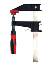 Bessey GSCC3.512+2K - Clamp, woodworking, clutch style, swivel pads, 3.5 In. x 12 In., 1100 lb