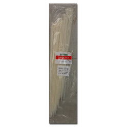 G - Ties -  CABLE TIE NAT.14.5"X0.14"100PC - GT-014C