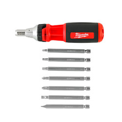 Milwaukee -  10IN1 Square Drive Ratcheting Multi Bit Driver - 48-22-2302