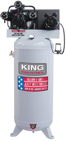 King Canada - High Output 6.5 Peak HP 60 Gallon Air Compressor