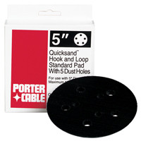 Porter Cable -  5", 5 Hole Hook and Loop Replacement Pad (for 332) - 13904