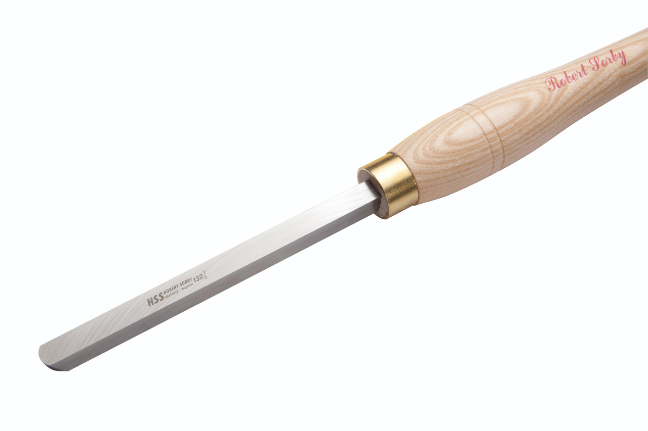 Robert Sorby 8014H Extra Heavy Duty Round Nose Scraper HSS 1/2" (13mm