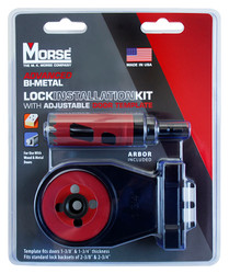 MK Morse MHSALKIT1 - BiMetal Hole Saw Lock Installation Kit
