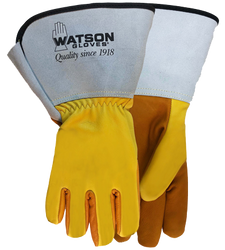 Watson Storm 9407GCR - Ice Storm C100 Oil Resistant W/Gauntlet Cuff & Cut Shield - Large