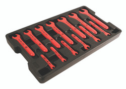 Wiha 20194 - Insulated Open End Inch Wrench Tray Set