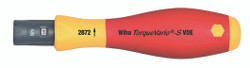 Wiha 28752 - Insulated TorqueVario-S Handle In/lbs