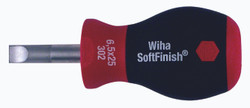 Wiha 30239 - SoftFinish® Stubby Slotted Driver 4.0mm