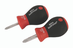 Wiha 31192 - SoftFinish® Stubby Phillips 2 Pc. Set
