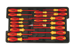 Wiha 32095 Insulated Screwdriver Tray 19 Pc. Set Canucktools