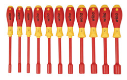 Wiha 32296 - Insulated Inch Nut Driver 11 Pc. Set