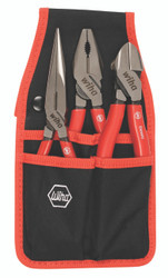 Wiha 32653 - Soft Grip Pliers/Cutters 3 Pc. Belt Set