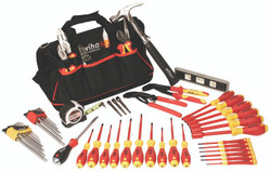 Wiha 32937 - Insulated Master Electrician's Set 54Pc