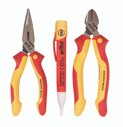 Wiha 32982 - Insulated Pliers/Cutters & Volt Detector