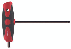 Wiha 33452 Soft Grip Ball Sechskant Dual Drive T-Griff, 6,0 X 150 Mm – Perfekter Halt Für Anspruchsvolle Einsätze