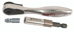 Wiha 38060 - Mini Bit Ratchet & SlimFix Set