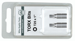 Wiha 71550 - Torx® Insert Bit T5 x 25mm 2 Pk