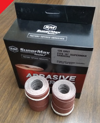 SuperMax Tools 60-19-080 - Precut Abrasive Strips for 19x38, 80G 3/Pkg