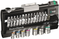 Wera 05200995001 - Tool-Check Automotive 1 Bits Assortment With Ratchet + Sockets