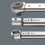 Reversible ratchet, push through ratchet or fitting for interchangeable insert tools.