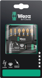 Wera 05073534001 - Bit-Check 7 Pz Diamond 1 Sb Bits Assortment Bitorsion