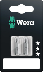 Wera 05073305001 - 851/1 Z Ph 2 X 25 Mm Sb Bits Assortment