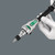 The ratchet can be used as a conventional screwdriver in the 0° position by attaching a bitholding adaptor and a bit.