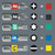 Take it easy" tool finder with colour coding according to profiles and size stamp  for simple and rapid accessing of the required tool.