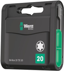 Wera 05057773001 - Bit-Box 20 Tx-867/1 Torx® 20 X Tx 25X25;