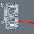 Reduced blade diameter with integrated protective insulation, allows sunken screws and spring elements to be accessed and actuated, individually tested as per IEC 60900.