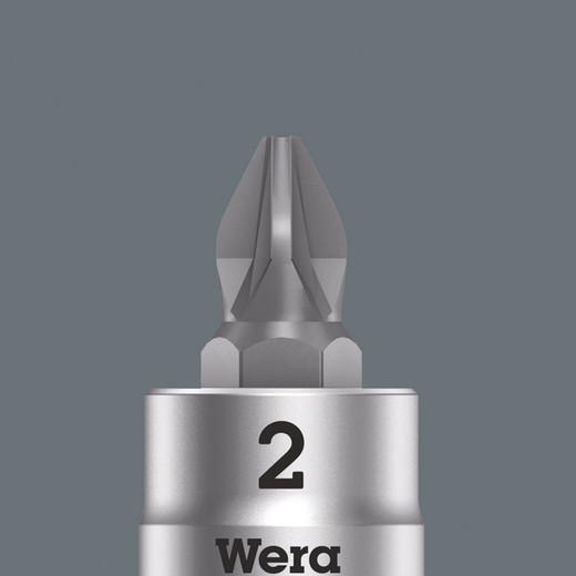Due to their high-precision profile design and excellent concentricity properties, Wera bit sockets offer safe work and a long product life.