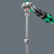 The HF tools developed by Wera are ideal because they feature an optimised geometry of the original TORX® profile. The wedging forces resulting from the surface pressure between the drive tip and the screw profile mean that TORX® screws made according to Acument Intellectual Properties specifications are securely held on the tool!