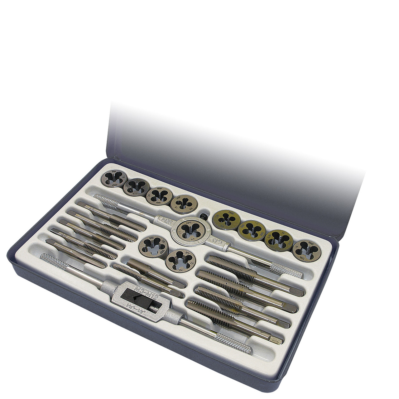 ITC 024302 - (ITD-24) 24 PC S.A.E. Tap and Die Set - Canucktools.ca