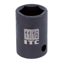 ITC 026310 - 1/2" Dr x 10 mm Impact Socket - 6 Point