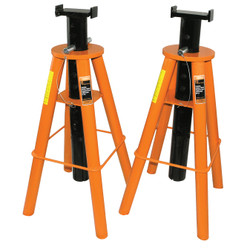 Strongarm 032226 - (871A) 10 Ton Jack Stands High Profile Set - Heavy Duty