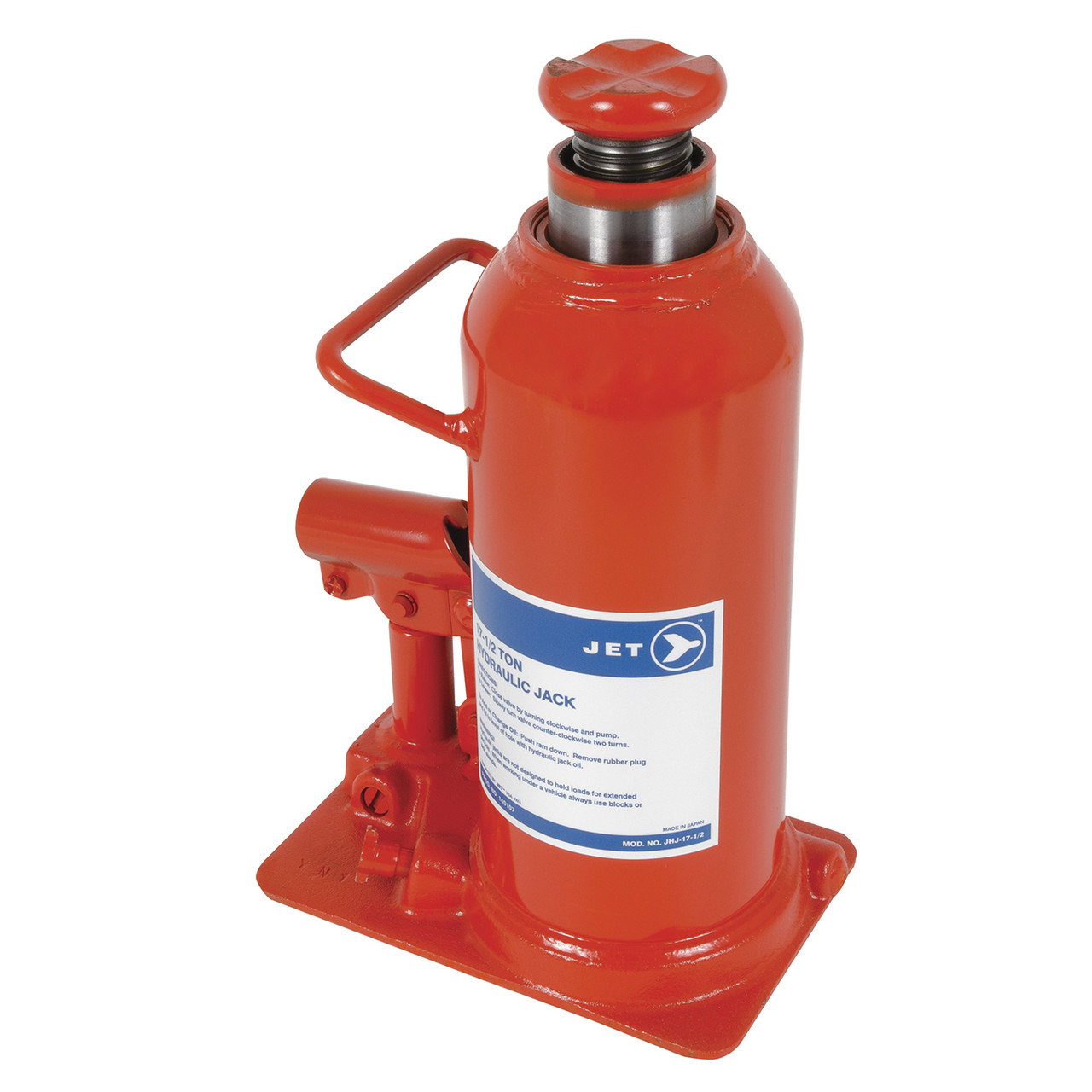 Jet 140107 (JHJ171/2) 171/2 Ton JET Hydraulic Bottle Jack Super