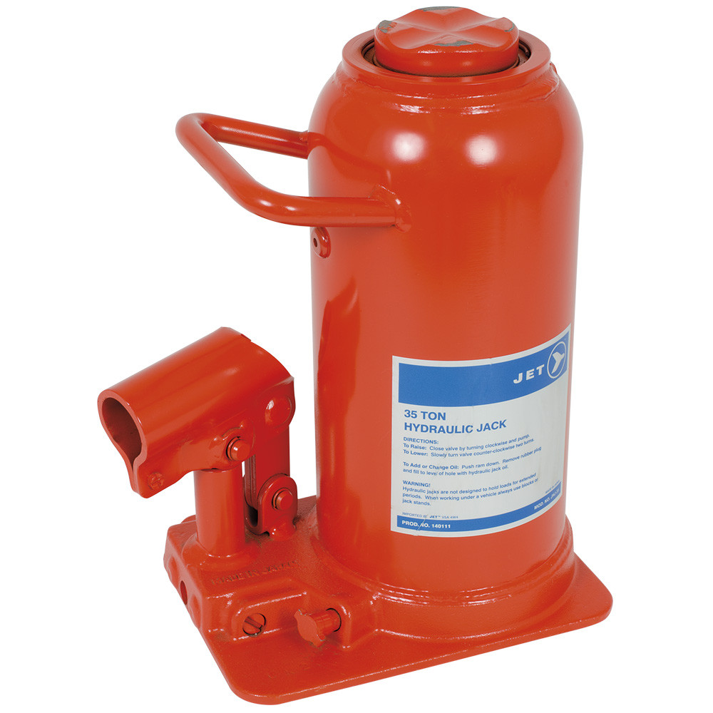 Jet 140111 (JHJ35) 35 Ton JET Hydraulic Bottle Jack Super Heavy