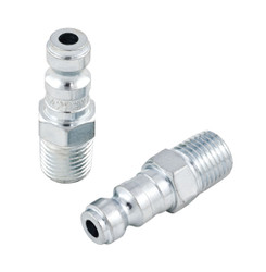 Jet 420301 - (TPM1414) T Plug Male - 1/4" Body x 1/4" NPT (2/card)