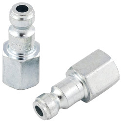 Jet 420302 - (TPF1414) T Plug Female - 1/4" Body x 1/4" NPT (2/card)