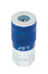 Jet 422651 - (ACF1414B) A Coupler Female - 1/4" Body x 1/4" NPT (10 Pack - Bulk)