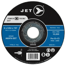 Jet 501686 - 7 x 1/16 x 7/8 A46PX POWER-XTREME T27 Cut-Off Wheel