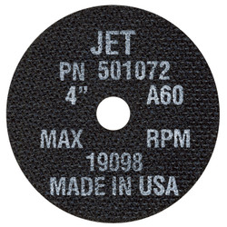 Jet 501072 - 4 x 1/16 x 5/8 A60 POWERPLUS T1 Cut-Off Wheel