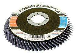 Jet 503315 - 4-1/2 x 7/8 Z60 POWERBLEND FLX Flexible Zirconia Flap Disc