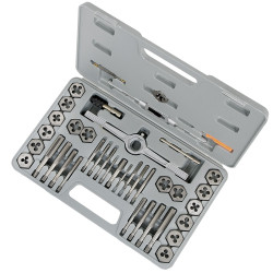 Jet 530116 - (TD40A) 40 PC S.A.E. Alloy Tap and Die Set