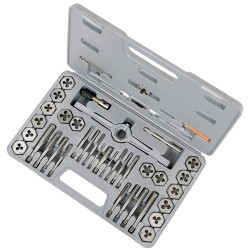 Jet 530117 - (TD40AM) 40 PC Metric Alloy Tap and Die Set