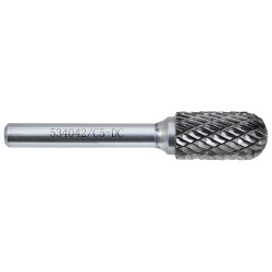 Jet 534042 - (C5-DC) 1/2" JET-KUT GP Round Nose Shape Carbide Bur