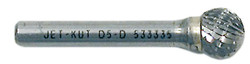 Jet 534049 - (D1-DC) 1/4" JET-KUT GP Ball Shape Carbide Bur